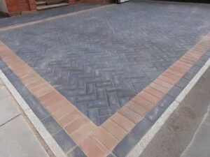 Flat Top Edging Kerbs Grey